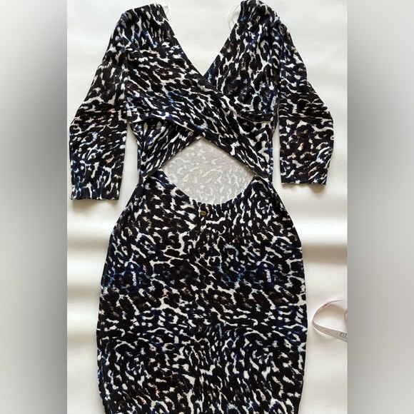 Guess Carmen Leopard Animal print dress - Picture 4 of 7